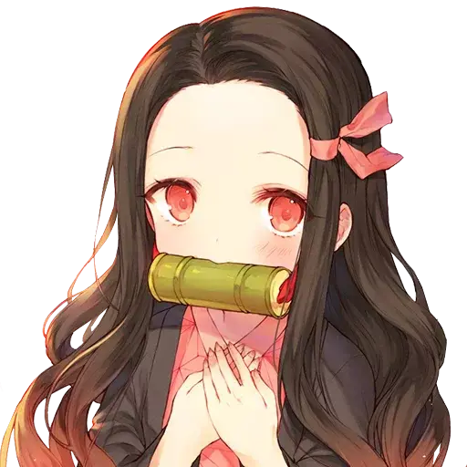 nezuko nezukokamado kamado sticker by @shoki_the_octopus