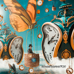 clock freetoedit srctimeflies timeflies