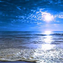 freetoedit sea background ocean beach backgrounds sunset sunrise moonlight blue bluebackground oceanbackground seabackground beachbackground blueaesthetic aesthetic