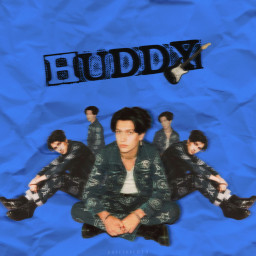 lilhuddy people lilhuddyedit lilhuddyedits collage chasehudson blue blueaesthetic albumcover cover freetoedit