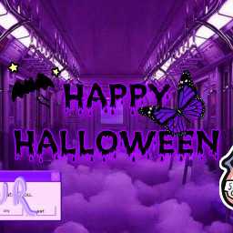 freetoedit halloween purple