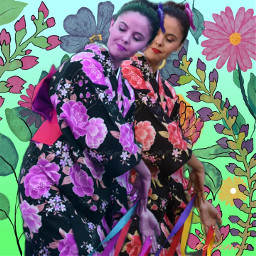 japanessestyle surrealismstyle oniricstyle dreamlikestyle koreni koreniedition koreniphotography flowers geishagirl geisha affichestyle