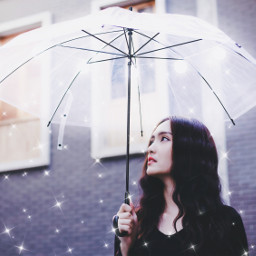 freetoedit umbrella rain sparkle 傘 キラキラ ブラシ picsart picsartjapan