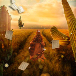 freetoedit madewithpicsart creative surreal fantasyart woman love sun interesting magic local