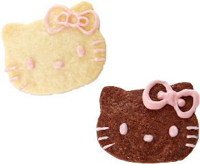 freetoedit aesthetic png kawaii hello kitty hellokitty cookie food moodboard niche meme nichememe pngs chocolate grunge sanrio vintage biscuit pink brown
