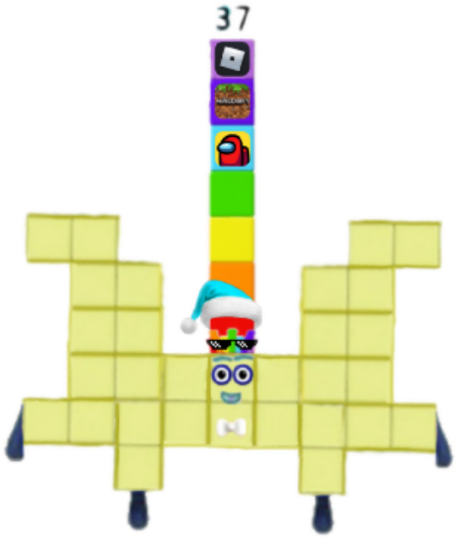 Numberblocks 37