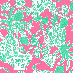 pattern print preppy lilypulitzer lilygirl lilypulitzerprint prints patterns fabricdesigns designpattern designerpatterns fashionprints whimsical vibrant floralpattern brightcolors freetoedit