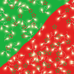 bad christmas redandgreen red green stars lights christmastree christmasspirit art