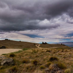 photography newzealand nature landscape mountains clouds freetoedit
