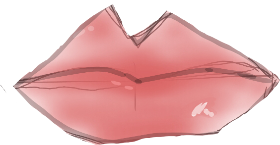 Juicylips Kooleen Lips Lipdrawing Sticker By jeanthebean11