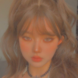 freetoedit aesthetic koreangirl vintage retro bronze girl selfie