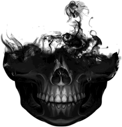 freetoedit sticker skeleton smoke sticker by @crystal1185