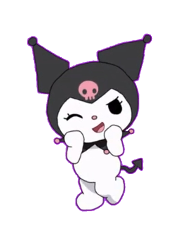 hellokitty sanrio kuromi kawaii cute sticker by @mary_pinky