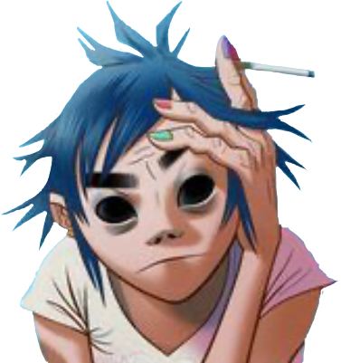 freetoedit gorrilaz gorillaz sticker by @ellaeel444