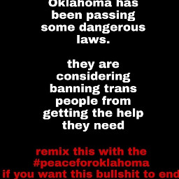 peaceforoklahoma freetoedit transrights remixit queerrights lgbtqrights