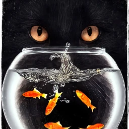 fishchallenge challenge stickerremixchallenge aquarium cat fishes remixit myedits freetoedit srcgoldenfish goldenfish
