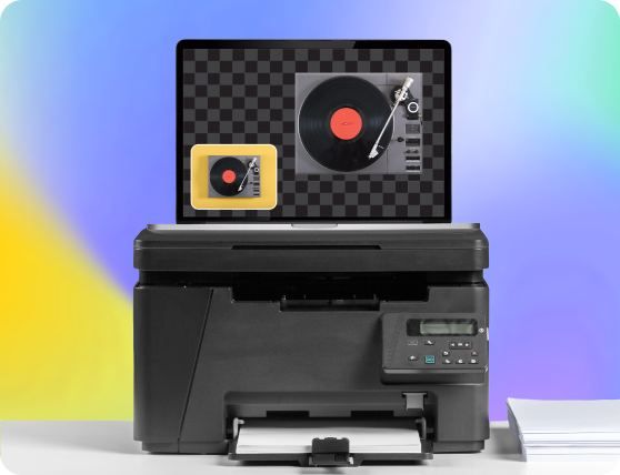 Printing Remove Background in Action